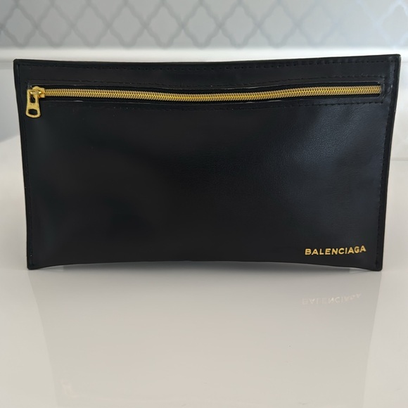 Balenciaga BA 0009 01B Black Polished Sunglasses with Case - Picture 6 of 13